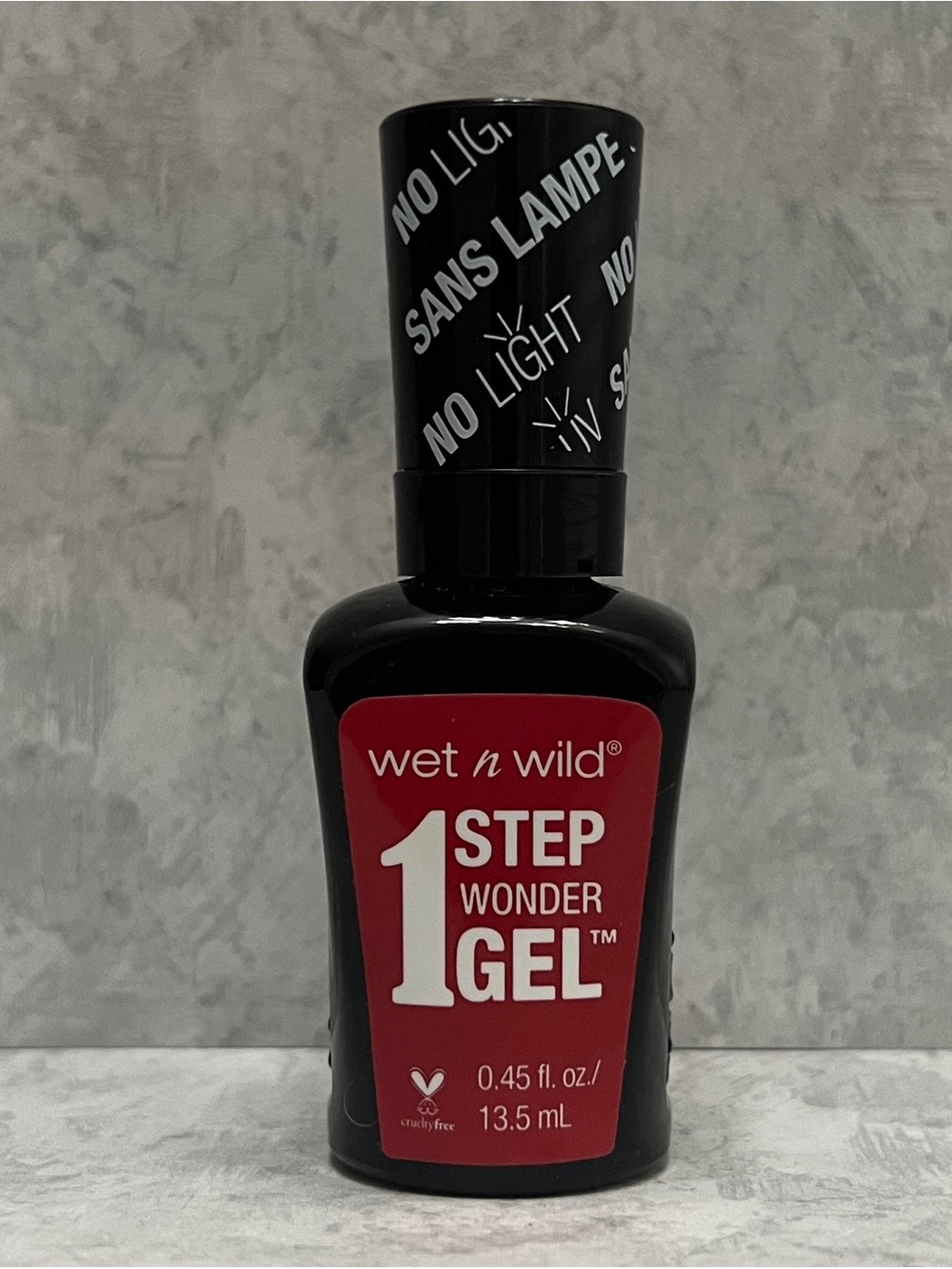 Wet N Wild 1 Step Wonder Gel
No UV Lamp Nail Polish 724A
CRIME OF PASSION